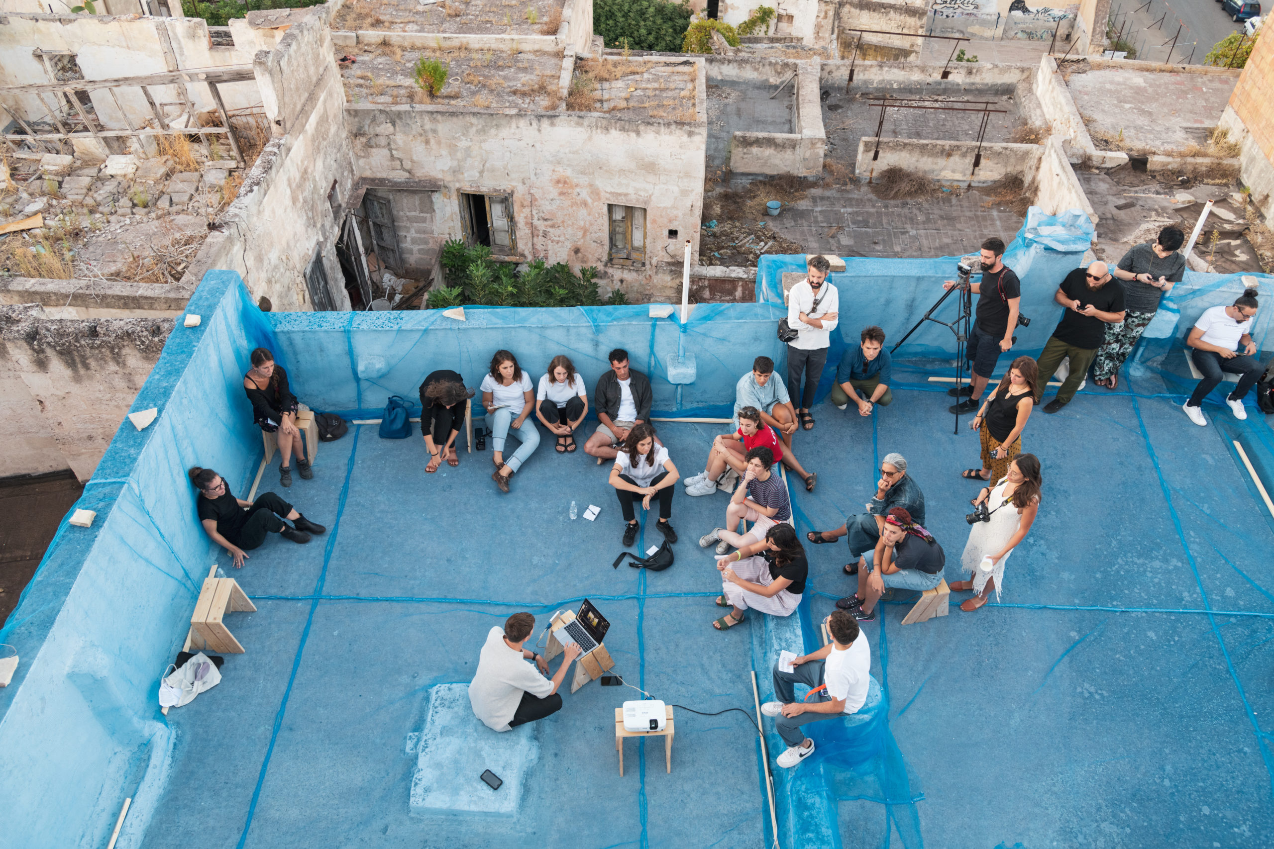 03 Post Disaster Rooftops EP02 A New Abnormal Paolo Patelli lecturing Taranto 2019 scaled