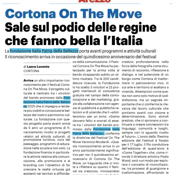 La Nazione COTM