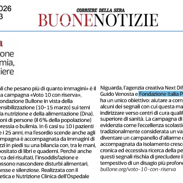 Corriere buone notizie
