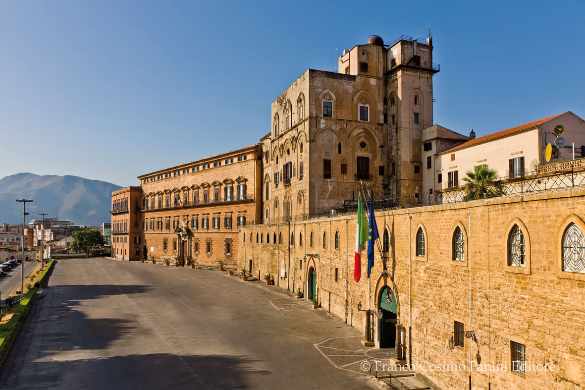 Palazzo Reale Palazzo dei Normanni fronte Nord Est