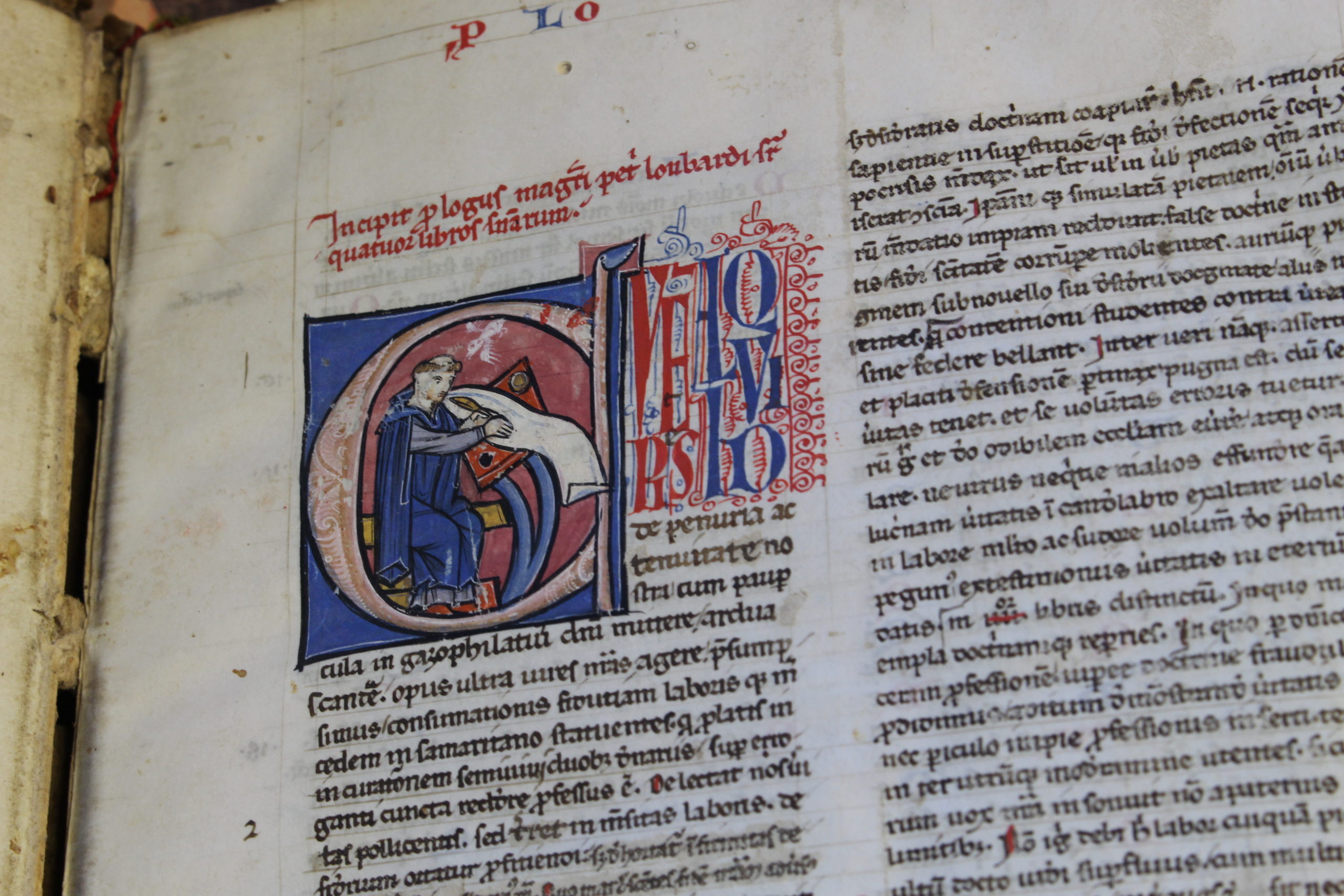 Pietro Lombardo Libri Quattuor Sententiarum sec XV codice CCCXXII scaled
