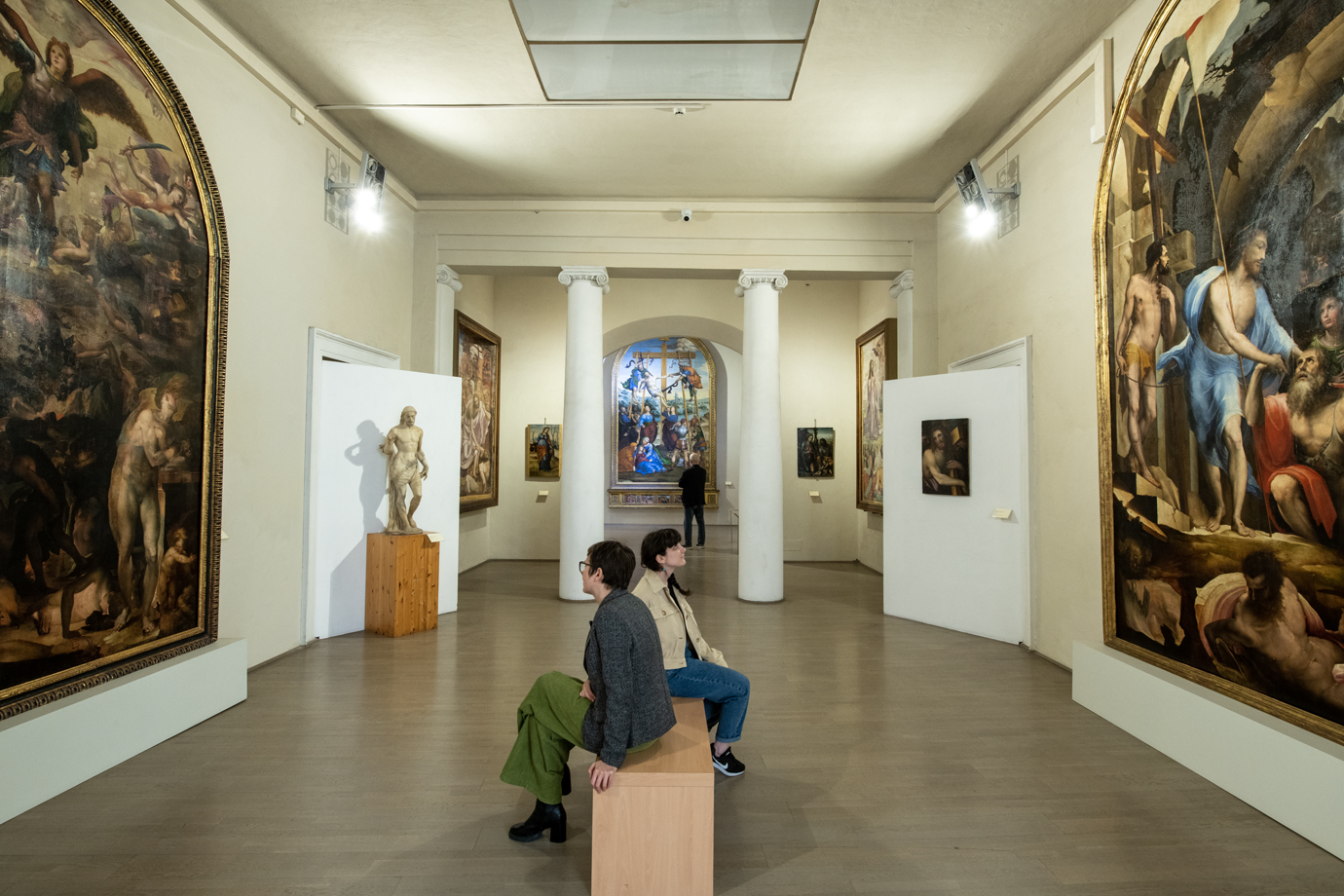 Pinacoteca Siena foto sala Beccafumi