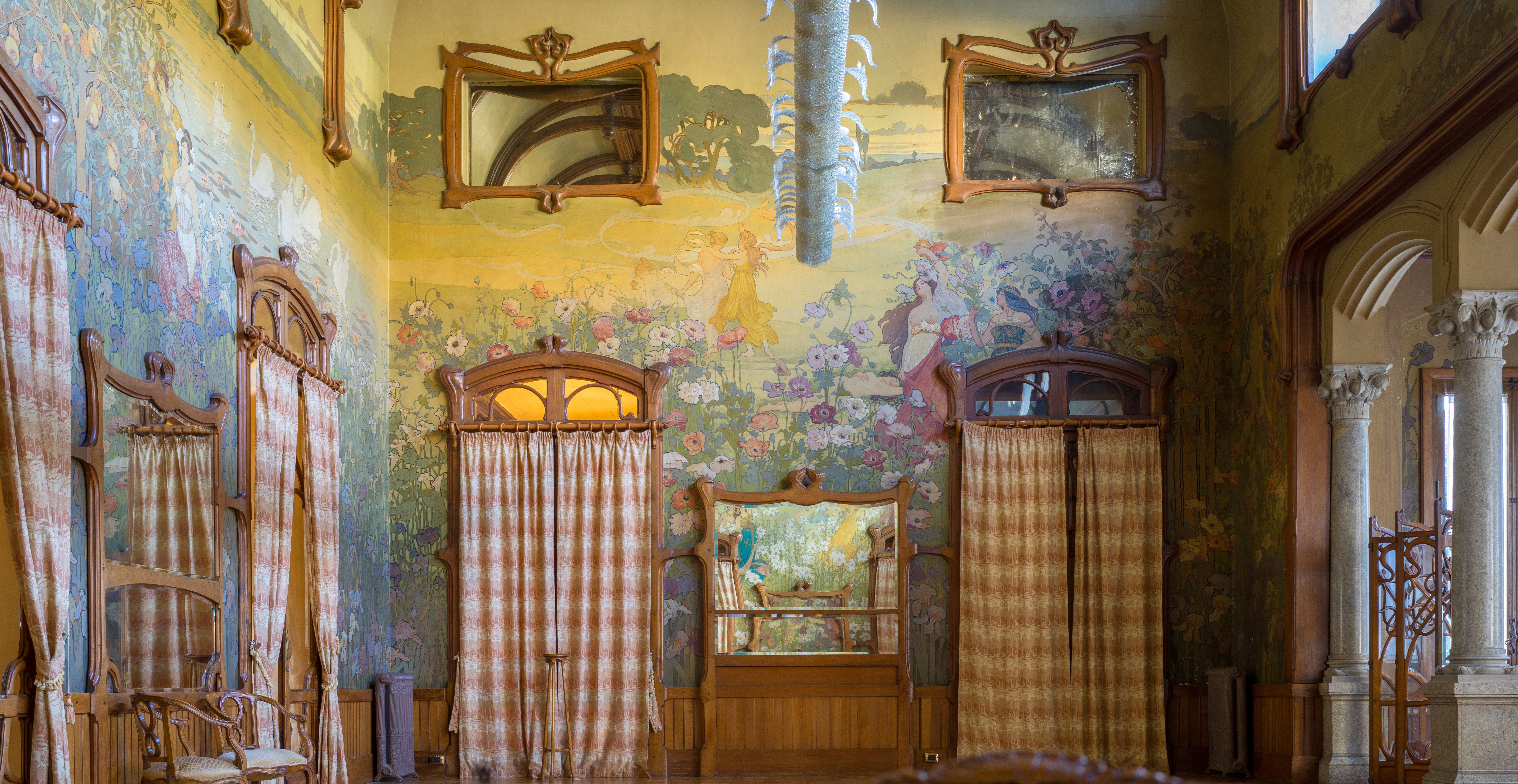 10 Villa Igiea a Palermo salone liberty