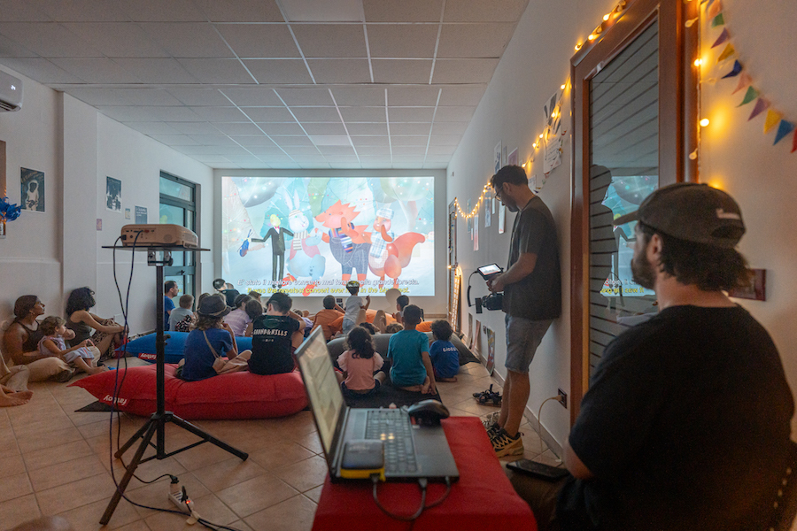 4 Proiezione cinema