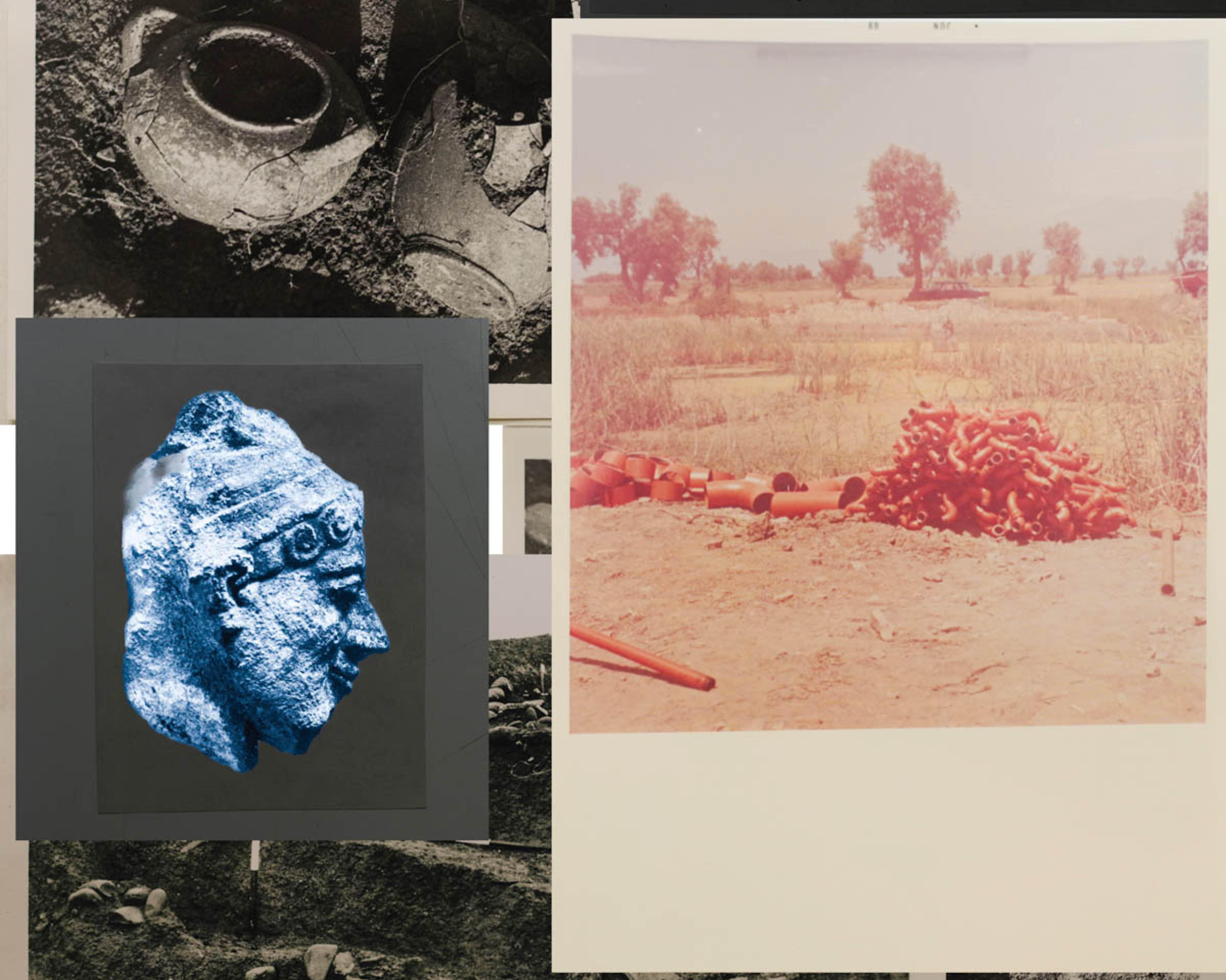 In ruins 2023 Akshay Mahajan Archive of the Invisible detail Image courtesy the artist and In ruins 4