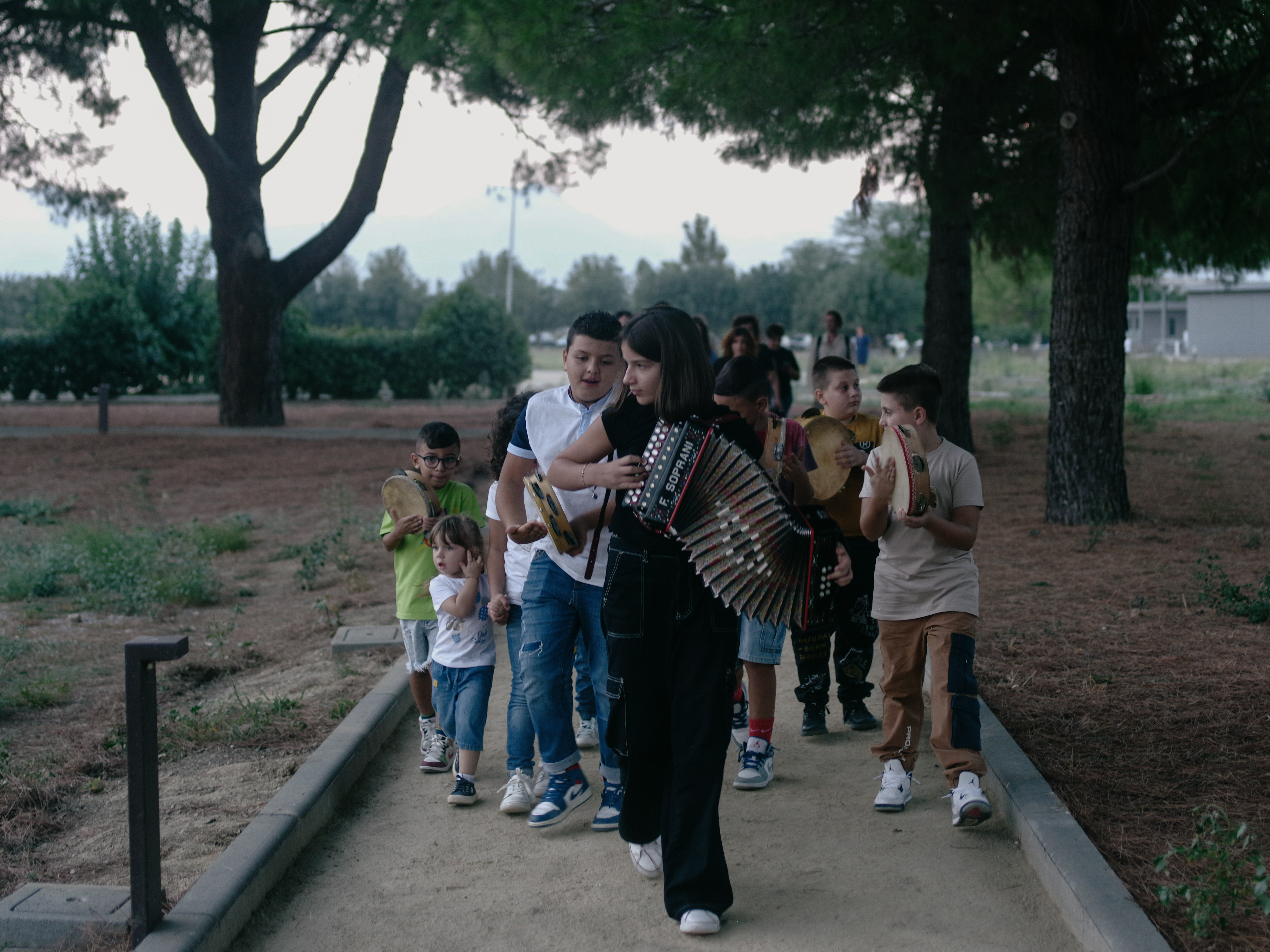 In ruins residency 2023 Deposta di Traslochi Emotivi con Giulia Curra special guests Danila Gambettola punte a capo di Beatrice Celli e i tamburelli di Amendolara Photo by Akshay Mahajan Parco Archeologico di Sibari