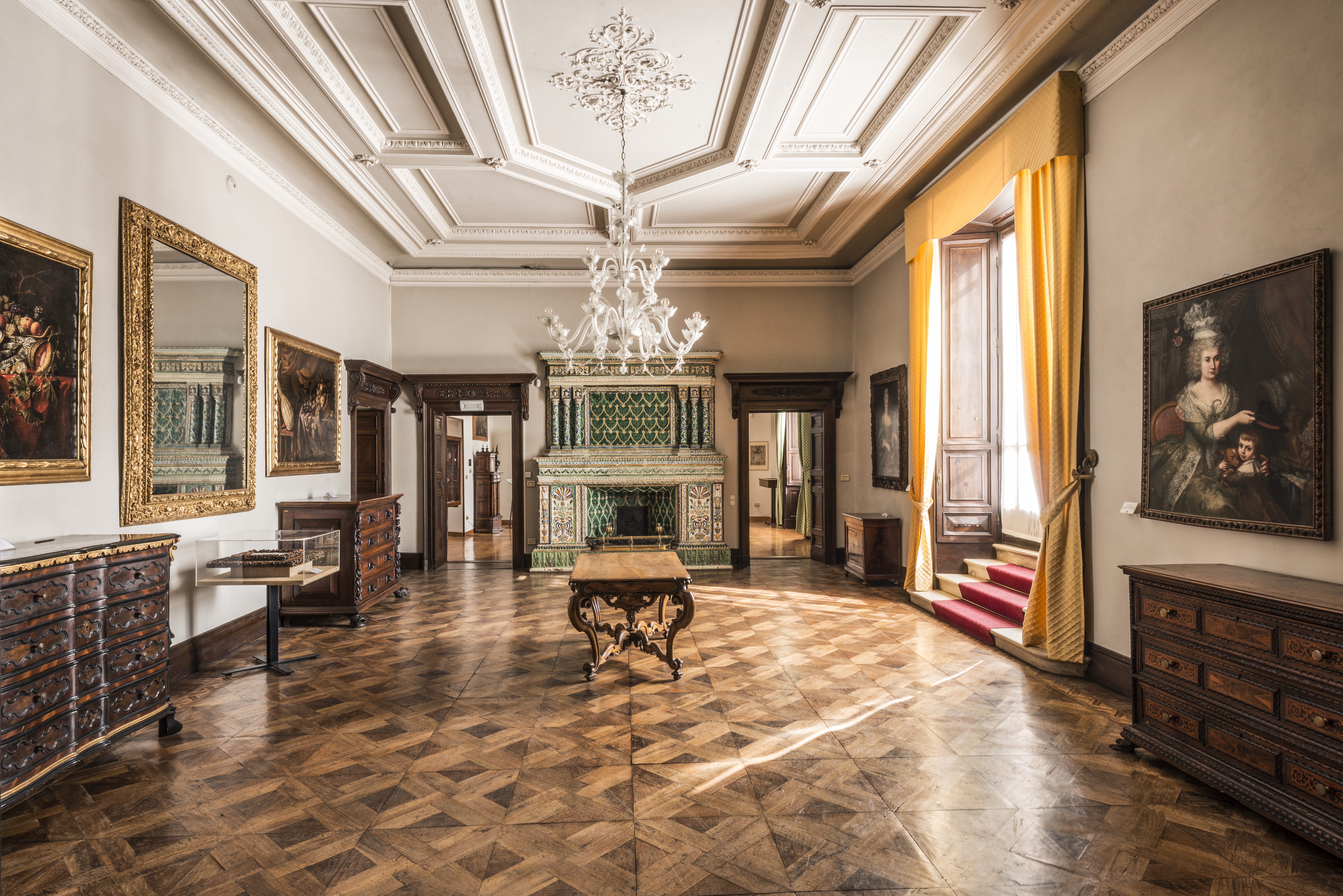 Sala camino Francesco Sorbini