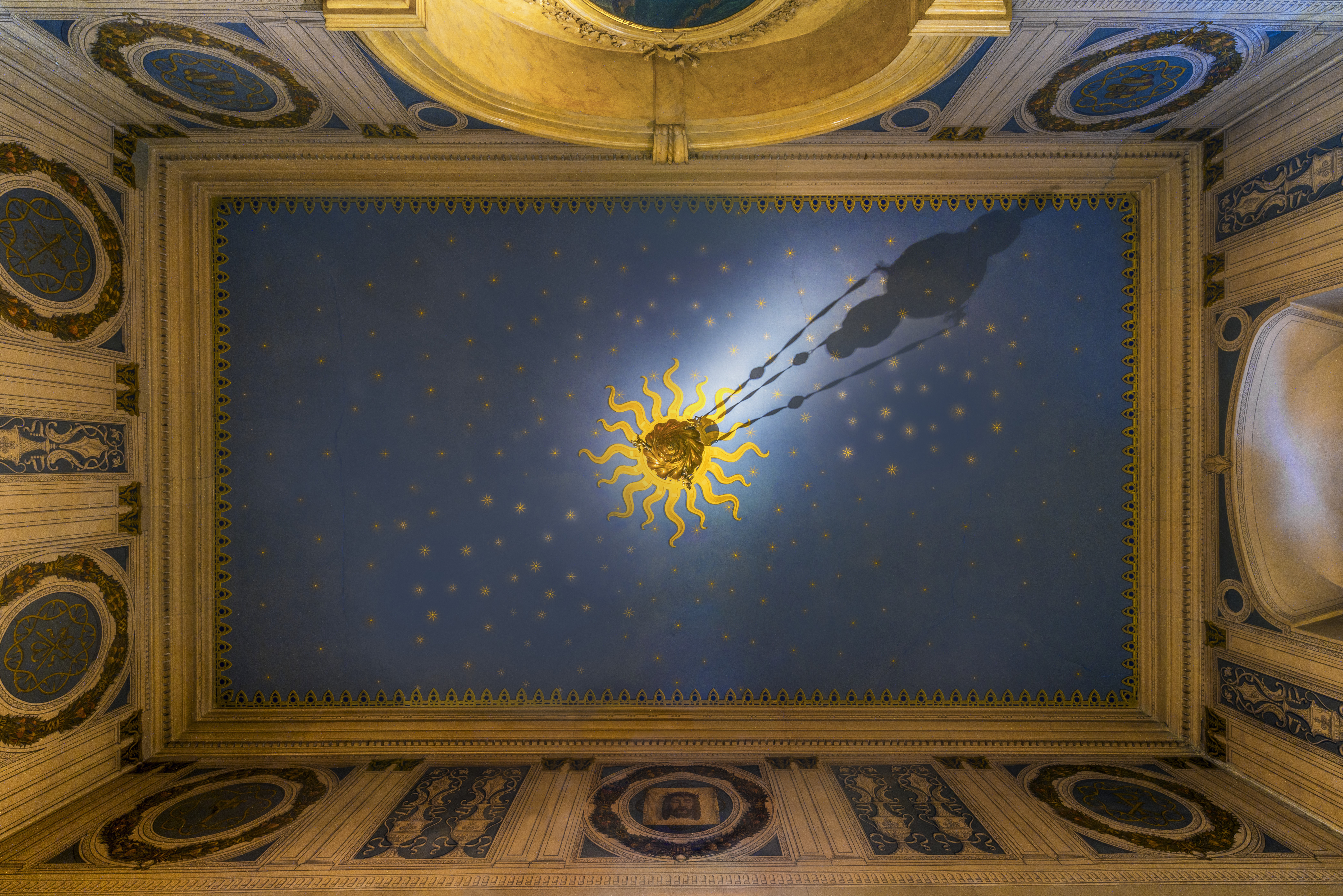 Soffitto cappella Francesco Sorbini
