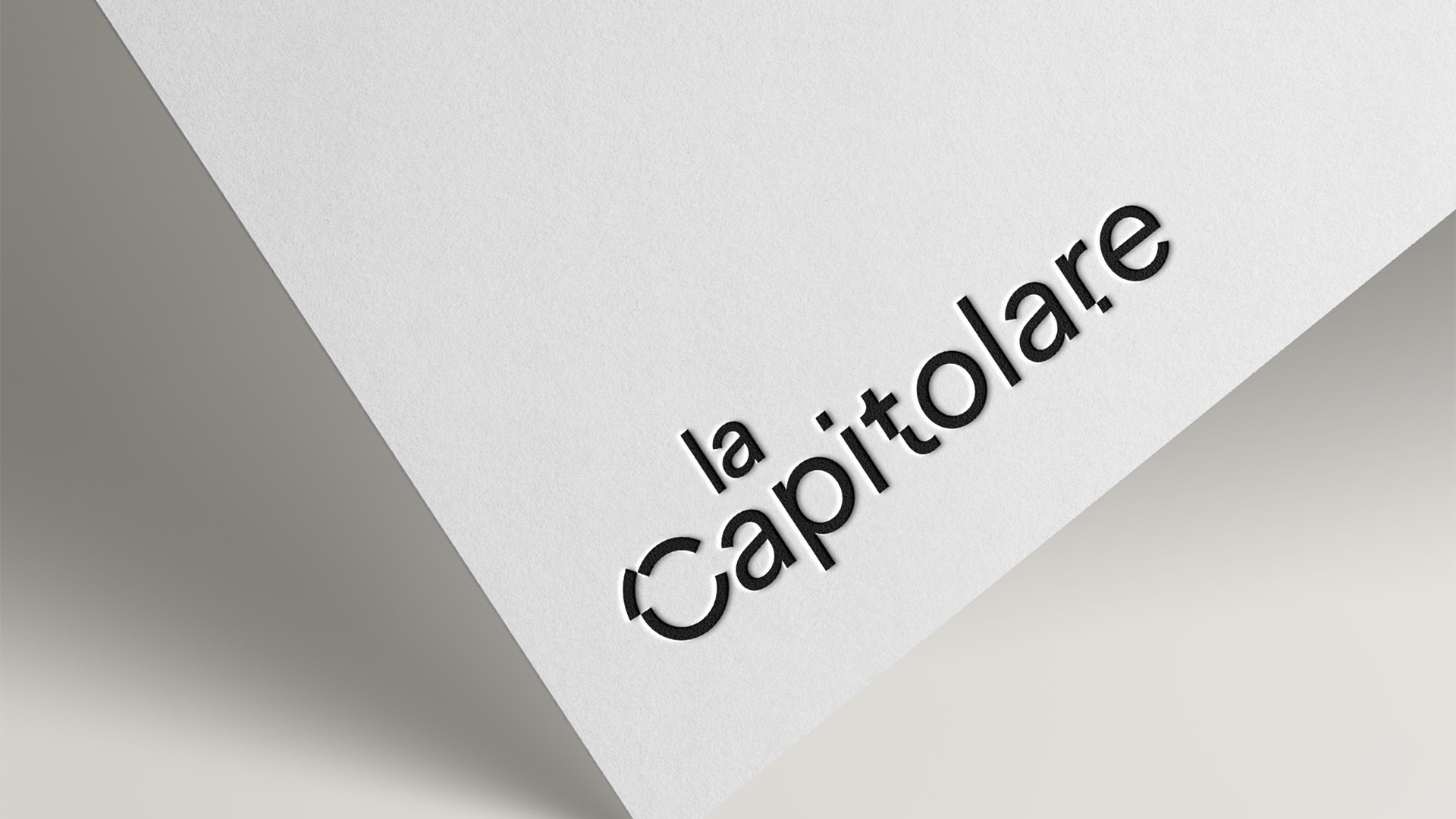 Reflektor la Capitolare Dettaglio Logo