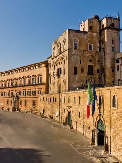 Palazzo Reale Palazzo dei Normanni fronte Nord Est