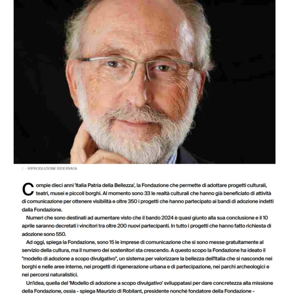 Ansa Compie 10 anni