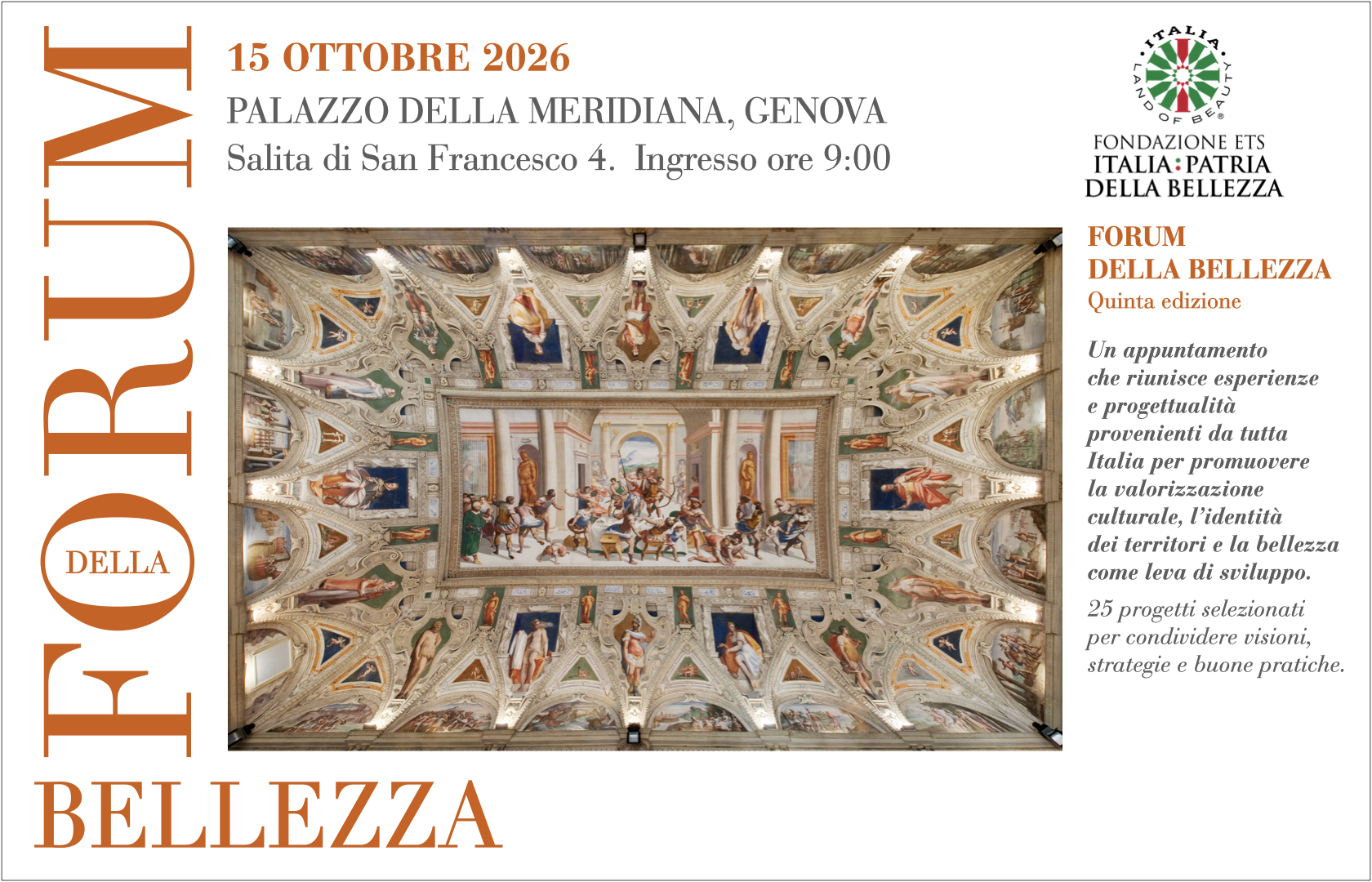 Save the date Forum della Bellezza 2026 bozza 2026 06 24