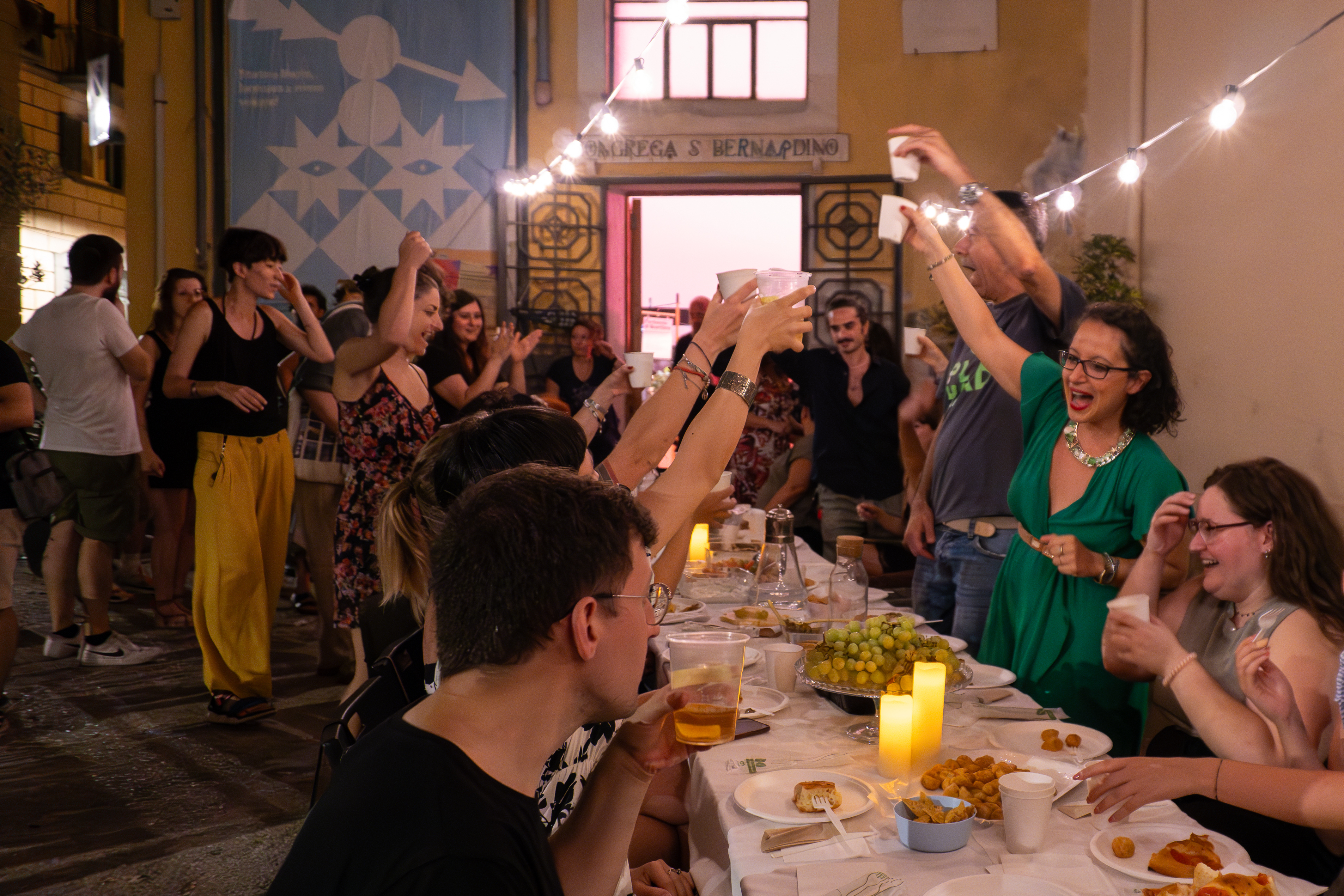 3 i Morticelli Neighbourhood dinner Teresa Coraggio